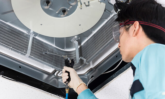 エアコンのお掃除:エアコンクリーニング(壁掛けタイプ)の画像